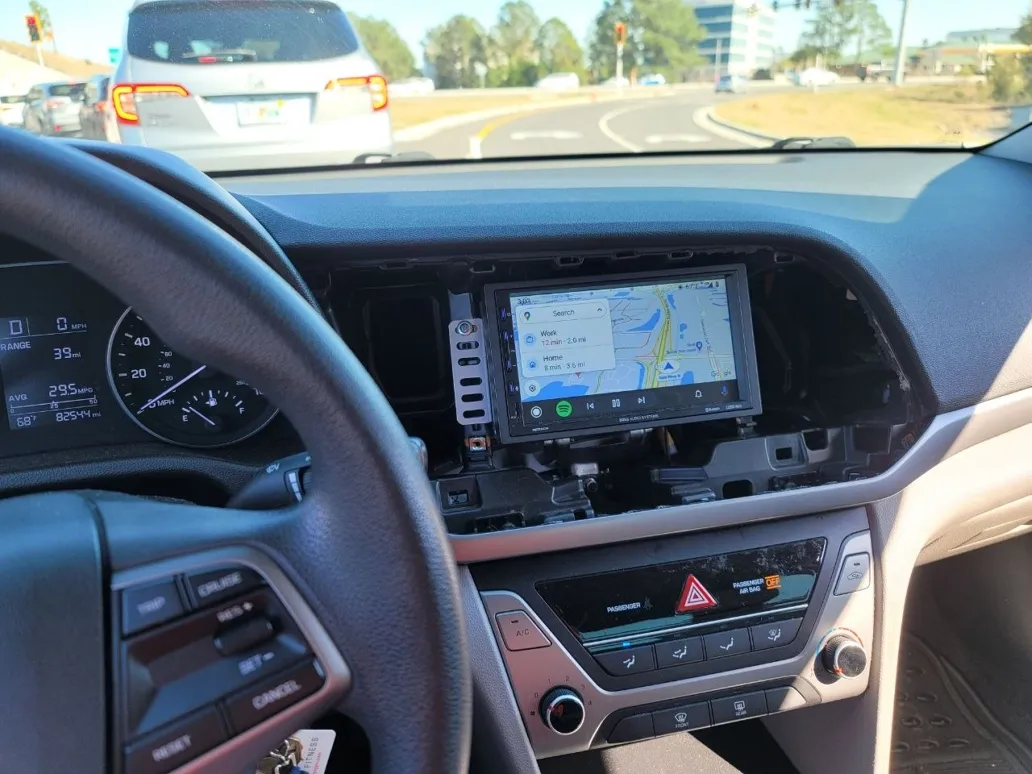 Final product car head unit replacement